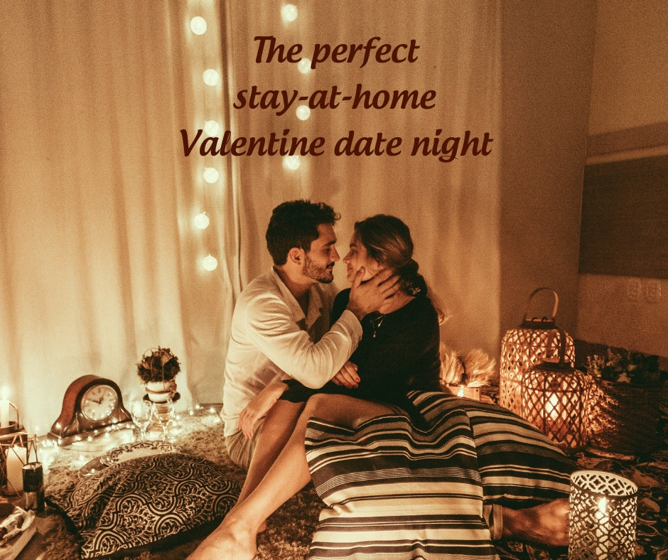 A perfect stay-at-home Valentine's day date night idea