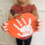 DIY Pumpkin Thanksgiving Handprint Kit