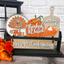 Wooden Thanksgiving Decor for Farmhouse Crate and Wagon