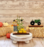 Fall Tiered Tray Decor - Standing Fall Display