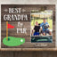 Personalized Best Grandpa By Par Frame With Photo - Father's Day Gift