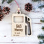 Personalized Gas Money Ornament, Christmas Gift