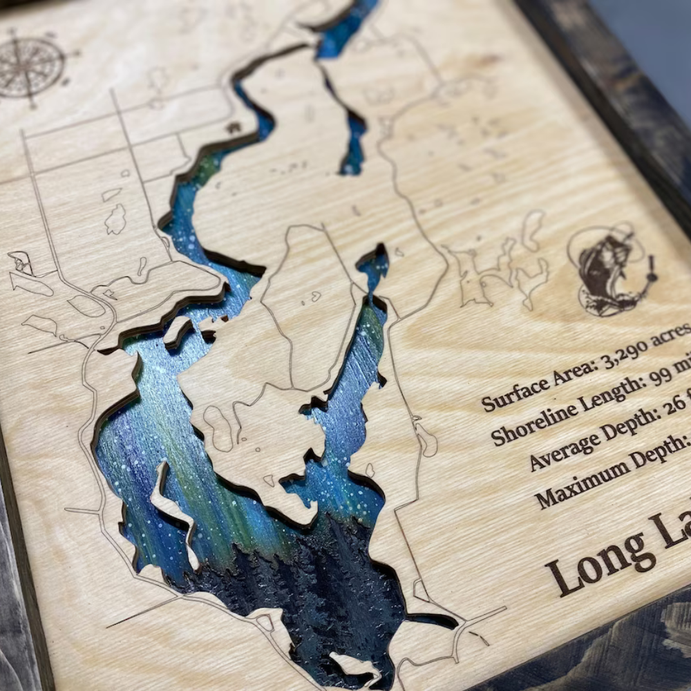 Long Lake - Anniversary Gift for Travel Lover