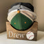 Custom Wooden Hat Holder Box With Ball Birthday Gift