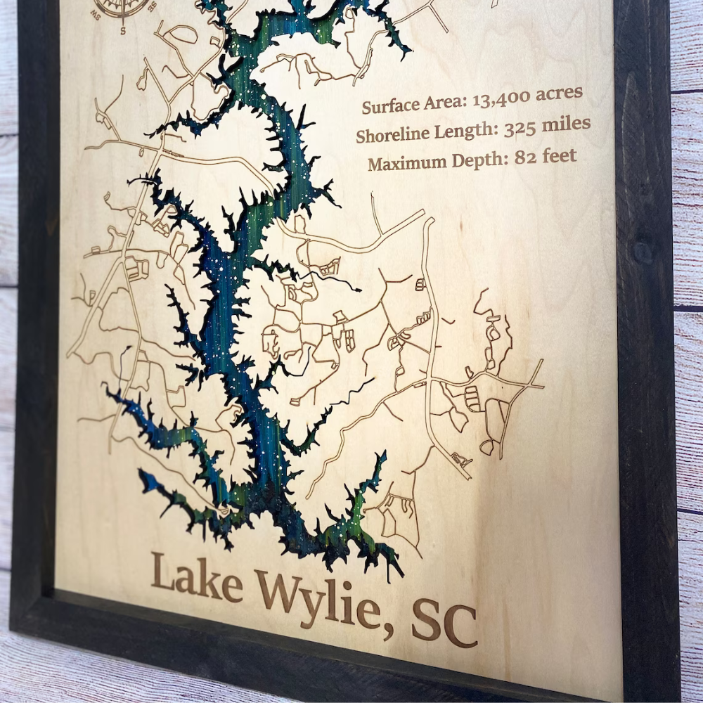 Lake Wylie- Anniversary Gift for Travel Lover