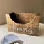 Personalized Wooden Hat Holder Box With 3D Name - Baseball Gift for him