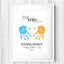 Best Dad Ever Hands Down Father's Day 2023- Handprint Sign - Father's Day Gift