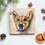 Custom Wooden Pet Portrait Plaque - Gift For Pet Lover