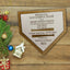 Baseball Coach Appreciation Gift Plaque - Christmas Coach Gift