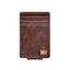 Personalized Leather Money Clip Wallet - Father's Day Gift