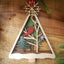 Personalized Cardinal Full Color Christmas Tree Ornament