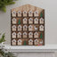 Personalized Christmas House Advent Calendar - Christmas Countdown Calendar