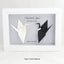 Personalized Origami Crane Paper With Frame - Anniversary Gift