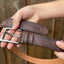 Personalized Engraved Leather Belt For Men - Father's Day Gift