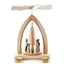 DIY Wooden Christmas Pyramid Candle Carousel - Nativity, Angels, Deers