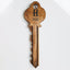 Personalized Wooden Key Holder Key Shape