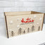 Personalized Wooden Christmas Eve Box For Kids - Christmas Gift Decor For Kids