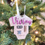Personalized 2023 Wooden Christmas Ornament Baby Keepsake Birth Stats - Christmas Decoration