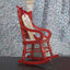 Wooden Rocking Chair, Christmas in Heaven Ornament Memorial