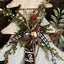 Hand made wooden tree with jute, jingle bells and tags