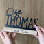 Personalized Wooden Desk Name Plate - Teacher Gift