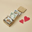 Custom pull out wooden memory box - box of photos for couple