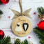 Personalized First Christmas Married, Bride and Groom Ornament