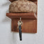 Wooden Rustic Sunglasses Organizer with Magnetic Key Chain Holder