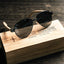 Personalized Sunglasses With Wooden Box - Father's Day Gift