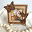 Wooden Photo Frame with Intricate Butterflies - Gift For Mom