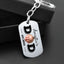 Customized DAD keychain with kid's face photo - Father's day gift