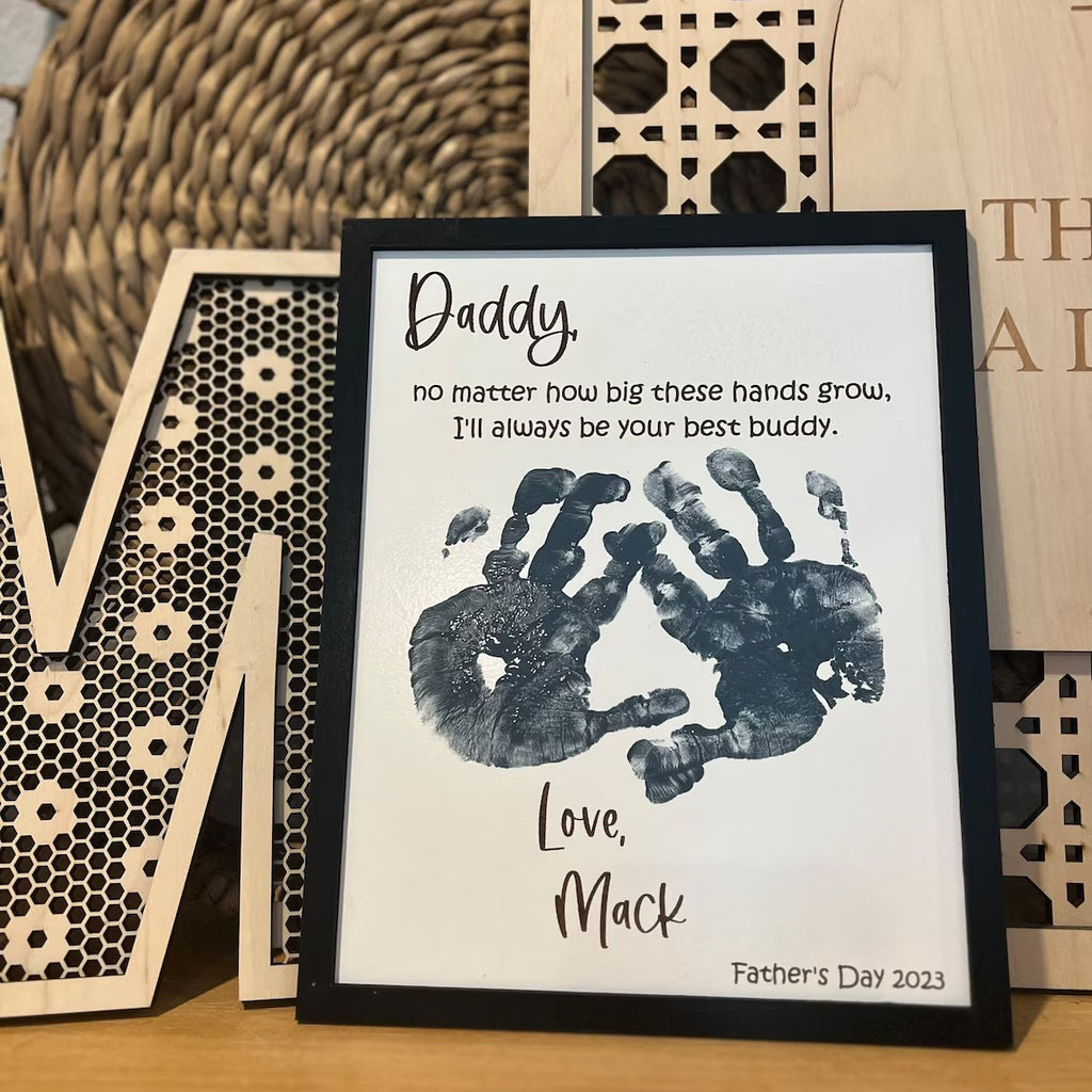 Buy First Fathers Day Gift, Custom Dear Daddy Photo Acrylic Block, 1st Father's  Day Gift From Baby , Gift for New Dad From Wife Online in India - Etsy