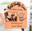 Best Daddy Ever Hands Down Handprint With Photo - Handprint Sign - Father's Day Gift