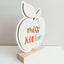 Personalized Wooden Acrylic Teacher Name Plate - Teacher Gift