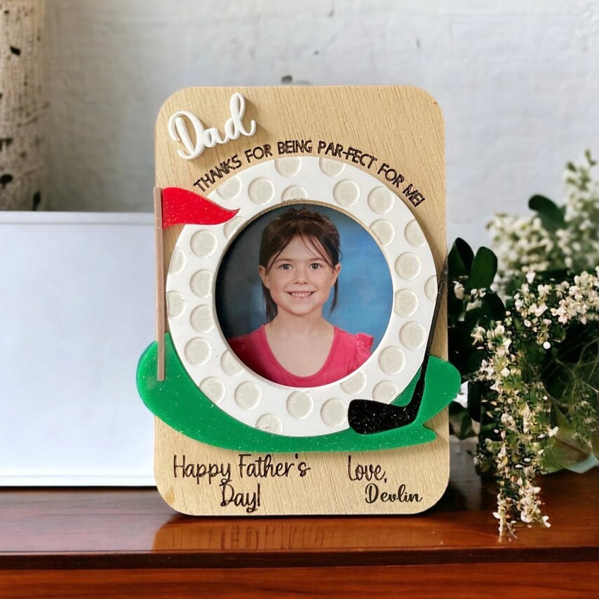 Personalized Fridge Photo Magnet - Father's Day Gift