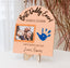 Best Daddy Ever Hands Down Handprint With Photo - Handprint Sign - Father's Day Gift