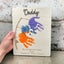 We Hooked The Best - Handprint Sign - Father's Day Gift