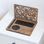 Personalized Wooden Flower Cut Book Rest