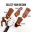 Personalized Wall Mount Custom Headstock Shapes - Gift for Guitar Lovers