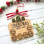 Personalized 2023 Christmas Ornament Family Tree Farm Wood Slice - Christmas Decoration