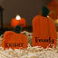Personalized Wooden Pumpkin Block - Farmhouse Fall Decor