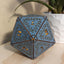 D20 Wooden Lamp, Dungeons and Dragons Light - Gaming Table Decor