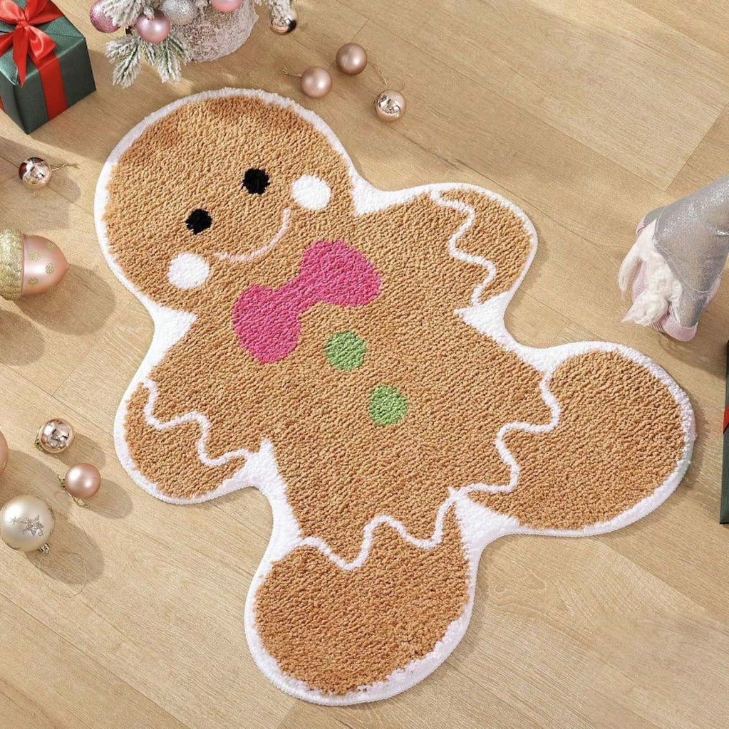 Gingerbread Cookie Man Rug