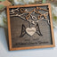 Personalized Hanging Heart Wood Sign- Memorial Gift for Family Members