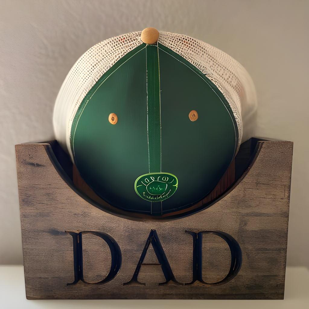 Personalized Wooden Hat Holder Box - Baseball Hat Holder - Personalized Gift For Him, For Dad, Anniversary Gift For Him