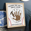 Handprint Art, Baseball Dad Gift - Father's Day Gift from Kids