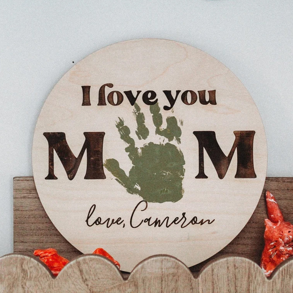 Mother's Day Kids Craft - Handprint for Mom