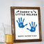 Handprint Sign for Father's Day