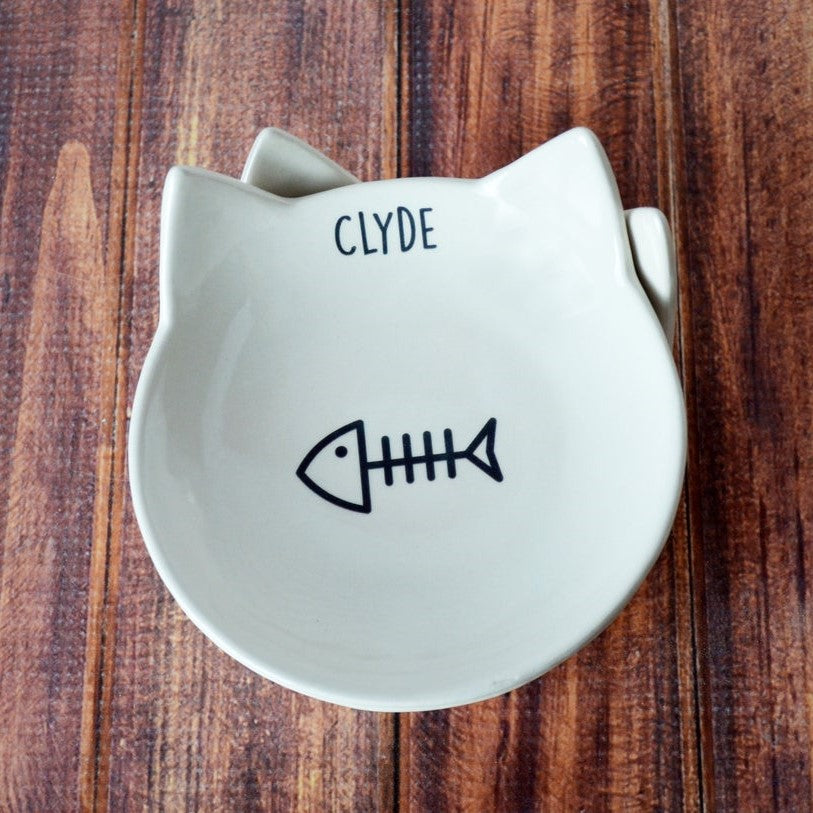 Personalized Ceramic Pet Dish, Pet Gift