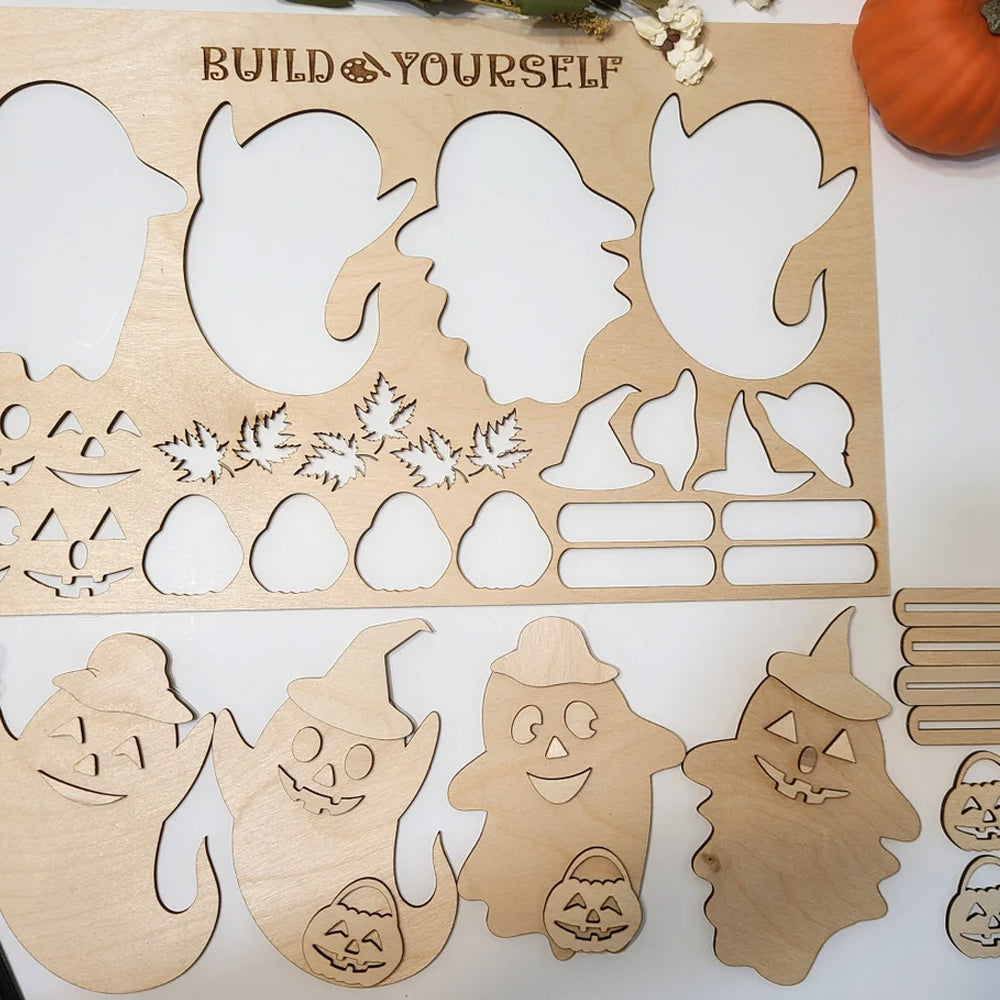 Build your own Ghostie Halloween Kit